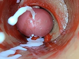 深插阴道内镜头捕捉精液喷射ASMR gay indonesia hot porn