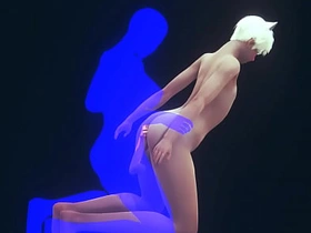 耽美伪娘-性感猫耳伪娘激烈性爱完整版-女装子日本亚裔动漫游戏同志色情 korean blissful muscle porn