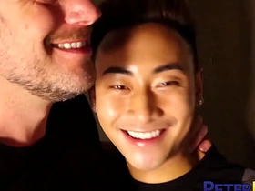 PETERFEVER亚裔Jeremy Vuitton被Hans Berlin无套内射 japanese gay porn twink