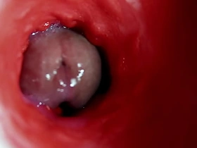 一根漂亮的大鸡巴在湿滑的小穴里汹涌抽插，啪啪作响！ asian blissful sexy sex videos