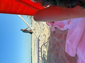 公共海滩与小鲜肉 asian gay porn muscle