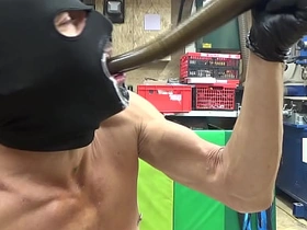 Extremeslut66 喉咙插30厘米，屁眼塞40厘米带神奇玫瑰蕾丝假阳具 gay interracial asian porn