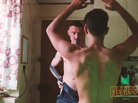 FleshPotFilms: 骚sub Pierre Rubberax舔肛伺候Dom Martin的大屌 pinoy gay porn indie