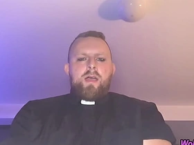 牧师老爹狠狠操你 - bottom视角 chinese cum swallow gay porn